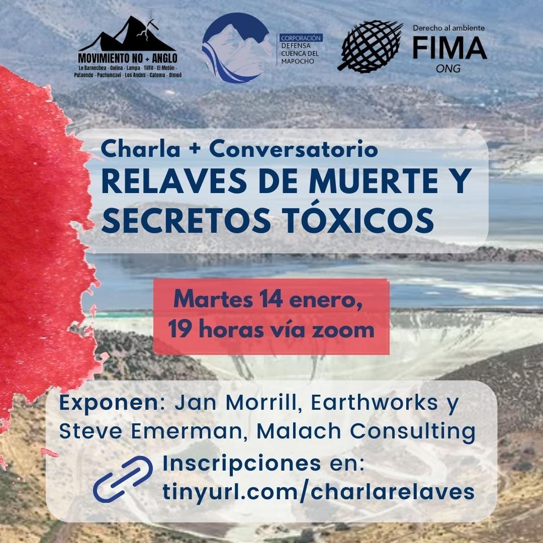 Foto de evento Relaves de muerte y secretos tóxicos