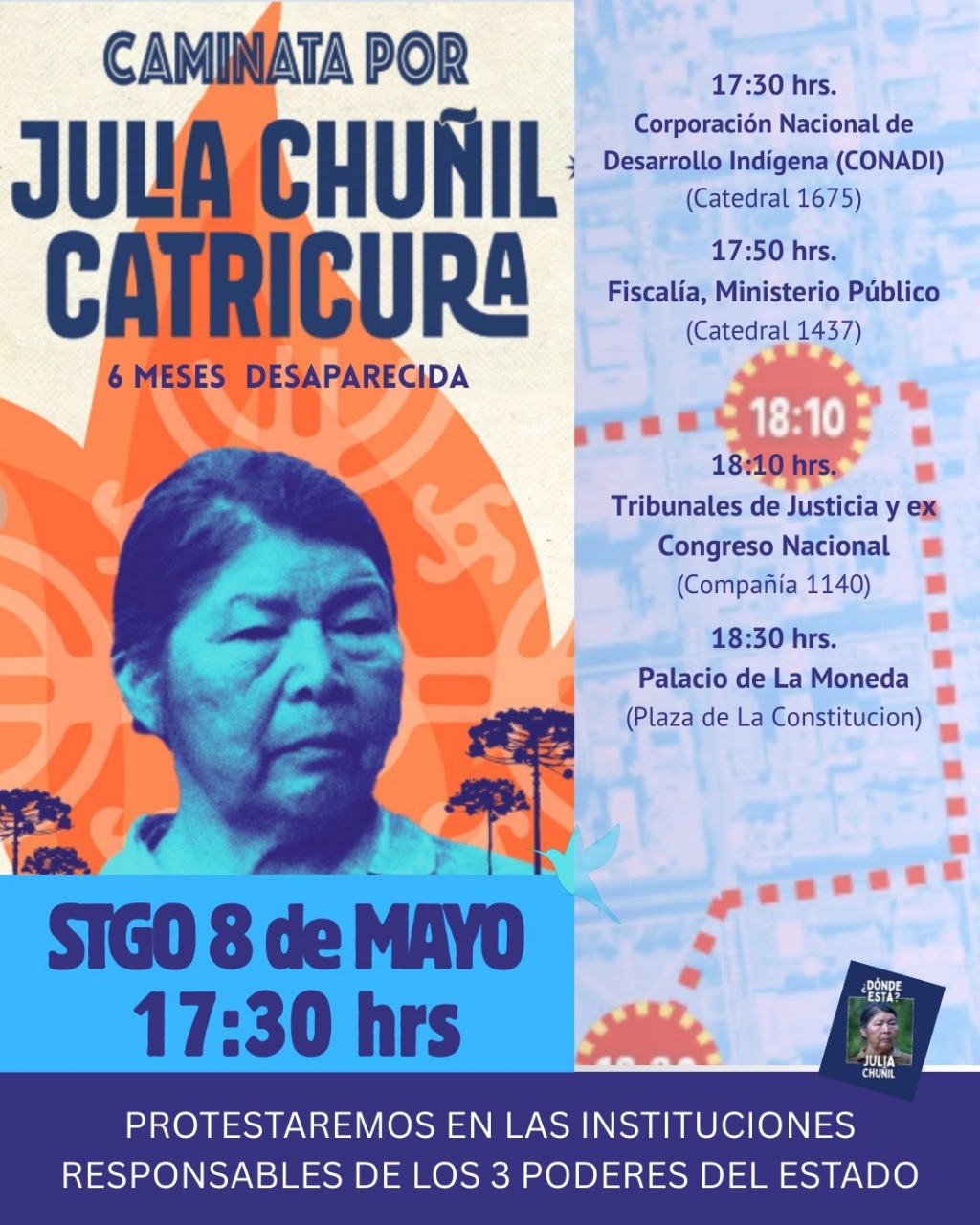 Foto de evento Caminata por Julia Chuñil
