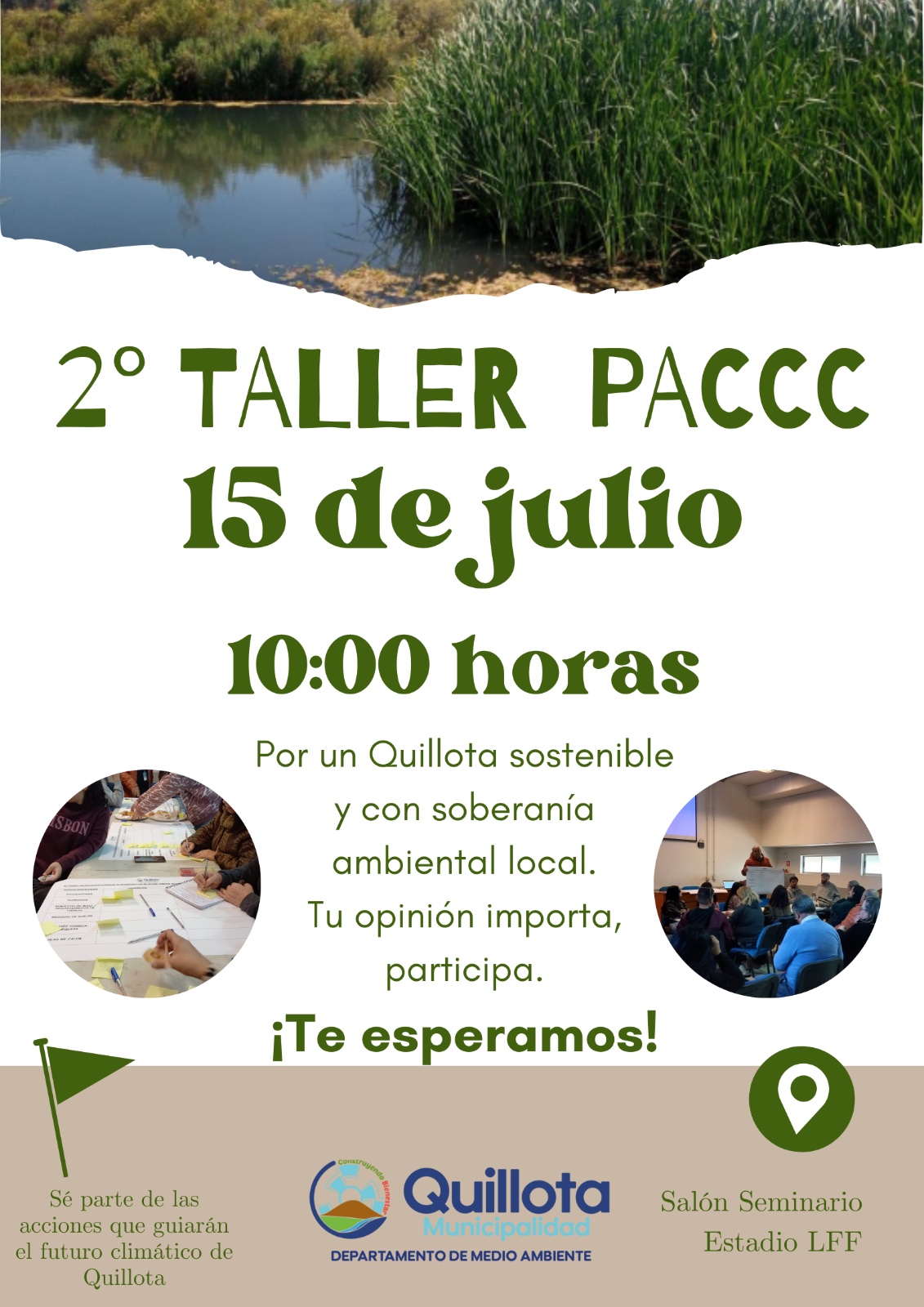 Imagen de evento 3er taller PACCC Quillota