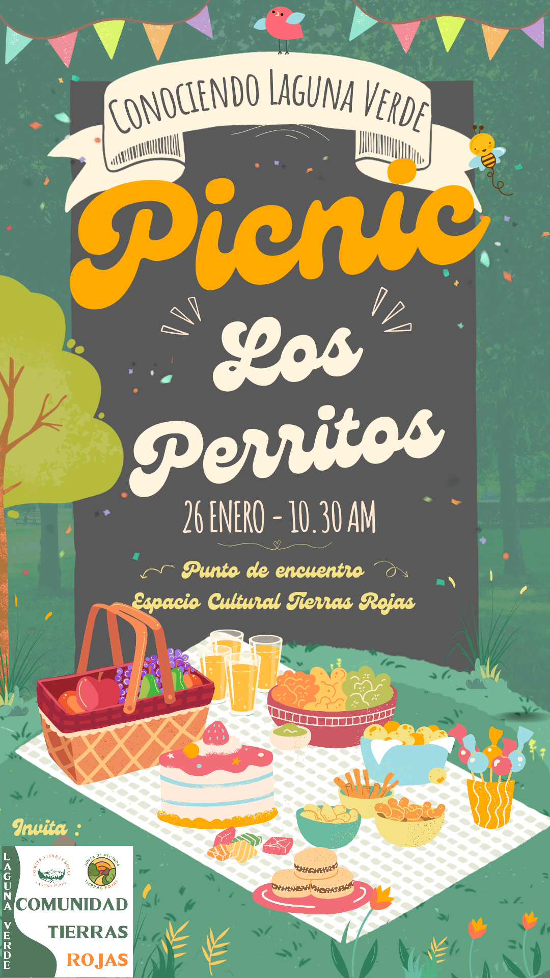 Foto de evento Conociendo Laguna Verde:  Picnic en los Perritos