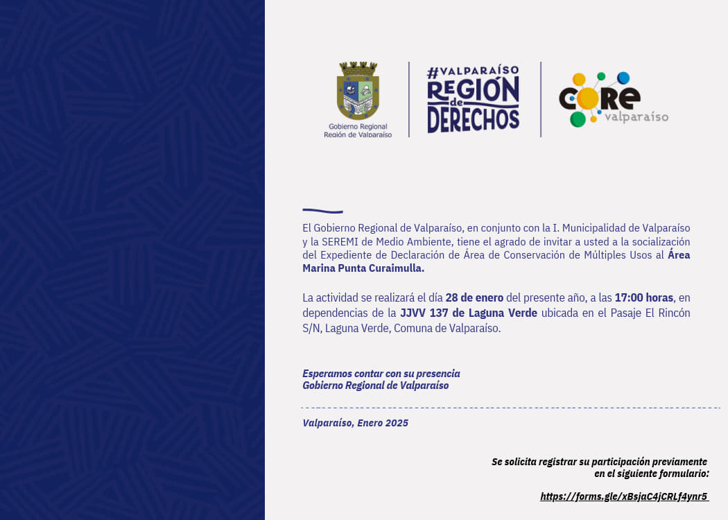 Foto de evento Taller de Socialización del expediente de declaración como Área de Conservación de múltiples usos al área marina Punta Curaumilla