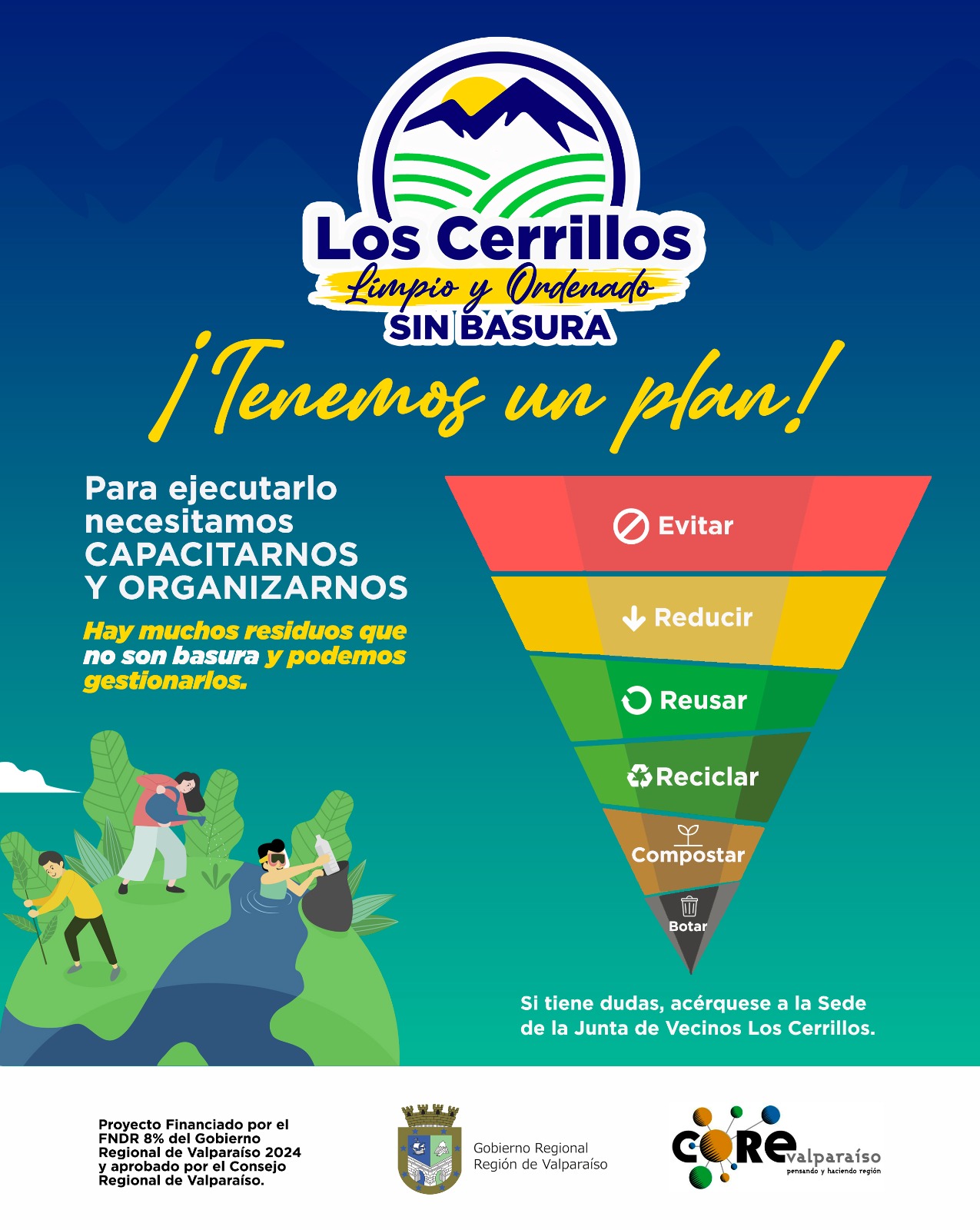 Foto de evento Taller 2 del proyecto "Cerrillos Limpio y Ordenado, sin Basura"
